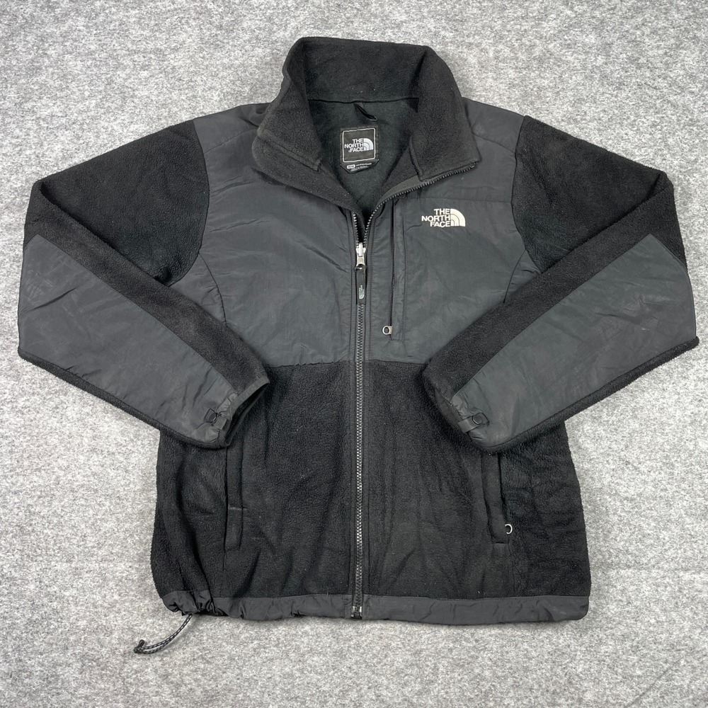 The North Face Denali Fleece Jacket Womens Medium Black Polartec Full Zip